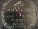 GLENN MILLER - In the Mood / Sunrise Serenade 78rpm Victor 20-1753  Beautiful NM