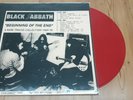 Black SABBATH , LP , RED , BEGINNING OF THE END ,1969-70