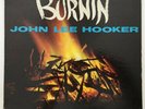 John Lee Hooker Burnin' Original Mono Vee Jay Lp Rare 1st Press Rainbow So Nice