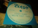 The Clash first Night White Riot Tour Mega, Rare Blue Vinyl Music Records