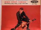 45T EP Johnny Hallyday Tu Parles trop LANGUETTE CENTREUR Vogue EPL 7824 Biem