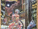 IRON MAIDEN - SOMEWHERE IN TIME. ORIGINAL 1986 VINYL LP + INNER. MINT
