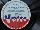 V-Disc #252 Duke Ellington 78rpm Single 12-inch Johnny Hodges on Alto Sax