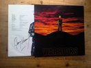 Gary Numan Warriors Very Good Vinyl LP Record Album 240241 SIGNED Inner Sleeve