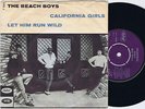 THE BEACH BOYS California Girls Danish 45PS 1965 Capitol 7”