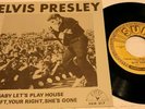 ELVIS PRESLEY 45 SUN 217 BABY LETS PLAY HOUSE RARE nm MINOR 70's repro  w sleeve
