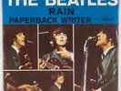 THE BEATLES: Rain / Paperback Writer US Capitol 5651 45 w/ PS Rare Scranton