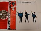 The Beatles HELP JAPAN ORIGINAL 1986 UK CUTTING LIMITED MONO RED VINYL W/OBI