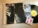 the rolling stones sticky fingers Zipper andy warhol LP w/inr '71 w/6 stickers