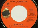 MAYTALS Funky Kingston / Pressure Drop SHELTER 45 reggae soul funk 7” 1973 HEAR