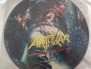 ANTHRAX -SPREADING THE DISEASE-LP  PICTURE DISC 1985 SIGNED BY BAND