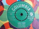 Johnny Wells - Lonely Moon 1959 UK 45 COLUMBIA