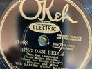 Okeh 41468 Duke Ellington Orch RING DEM BELLS /Louis Armstrong Or Jazz 78rpm EE+