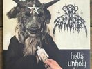 NUNSLAUGHTER - Hells Unholy Fire - PIC DISC LP RARE Metal VINYL HellsHeadbangers