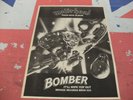 MOTORHEAD Bomber New LP 1979 Original NME ADVERT/POSTER Top Metal Imagery