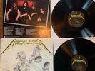 Metallica And Justice For All Blackened Vinyl LP EX