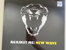 Against Me - New Wave On Yellow Vinyl  New Still Sealed First Press 2007 Sire LP