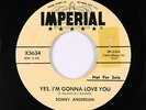Rock & Roll 45 - Sonny Anderson - Yes, I'm Gonna Love You - Imperial - VG++ mp3