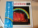Rainbow On Stage Japan 2 LP Set With OBI Ritchie Blackmore Dio Cozy Powell