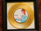 DAVID BOWIE LIFE ON MARS GOLD PRESENTATION FRAMED DISC NEW. 7