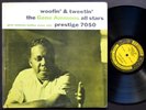 GENE AMMONS All Stars SONNY STITT LP Woofin' & Tweetin' LP PRESTIGE 7050 MONO