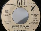 Garage PROMO 45 The Jagged Edge Midnight To Six Man on Twirl HEAR VG+