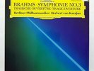 HERBERT VON KARAJAN - BRAHMS symphony no.3 DGG digital LP NM