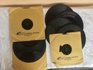 9 dischi acetato registrazioni Presto Paramus Audiodisc acetate recording 