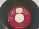 The Crystals - I Love My Baby 45 Aladdin Girl Group R&B DooWop Hear VG+