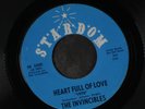 INVINCIBLES: Heart Full Of Love / I Can't Win 45 Soul