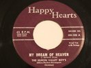 THE HURON VALLEY BOY'S  My Dream Of Heaven/Judgement Day Happy Hearts COUNTRY