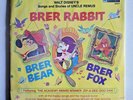 SONGS AND STORIES OF UNCLE REMUS BRER RABBIT SOUNDTRACK LP DISNEY DISNEYLAND