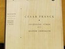 LOEWENGUTH QUARTET & EYMAR Piano play FRANCK on Philips Gatefold LP