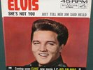 Elvis Presley RCA 47-8041 She's Not You 45 W/ Sleeve Original 1962 NM