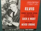 Elvis Presley RCA 47-8400 Such A Night 45 W/ Sleeve NM 1964
