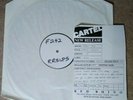 Front 242 - Official Version LP white label RRELP 5 with sleeve, stickers & info