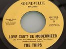 RARE NORTHERN SOUL. THE TRIPS - THERE`S THAT MOUNTAIN/LOVE CAN`T BE .REISSUE..VG
