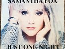 Samantha Fox - Just One Night (1991) RARE 1st Pressing inc picture inner sleeve