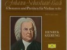 SZERYNG BACH COMPLETE SONATAS PARTITA VIOLIN SOLO DGG STEREO 3 LP BOX 2709028 NM