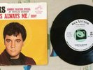 Elvis Presley 45 w PS There's Always Me 1967 White Label Promo VG/M-