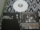 voorhees/ devoid of faith split lp on gloom records on white vinyl