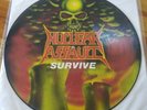 Nuclear Assault Survive Picture Disc LP Original Under One Flag, anthrax, S.O.D.