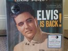 Elvis Presley -- Elvis Is Back Vinyl Record Blue Vinyl