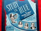 Vogue  Picture Disc Record  set  - Study in Blue   (original 1946 )