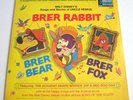 Disney Uncle Remus Song of the South BRER RABBIT 1970 SEALED LP Splash Mountain