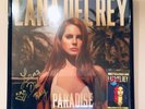 lana del rey SIGNED paradise vinyl FRAMED w/Guest Pass from 06/03/15 Toronto