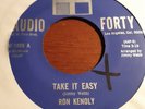 RON KENOLY Take It Easy / You're Still... - RARE X-over Soul 45 NM- Audio Forty