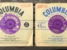 2 X Rare EDDIE CALVERT Donna & Montparnasse Columbia Mauve/gold 1955 Mint Vinyl