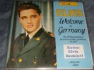 Elvis Presley Welcome in Germany  Sehr Seltene LP Vinyl + Buch  Roma Victoria LP