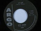 Deep Soul 45 ETTA JAMES At Last ARGO VG+ HEAR